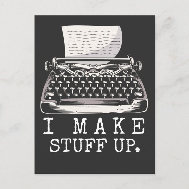 Cartão Postal Escrevendo do Livro de Testemunhas do Autor da Máq (Frente)