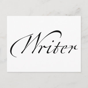 Cartão Postal Escritor