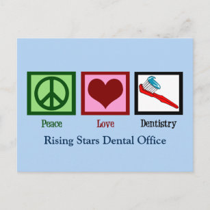 Cartão Postal Escritório de Dentista Personalizado