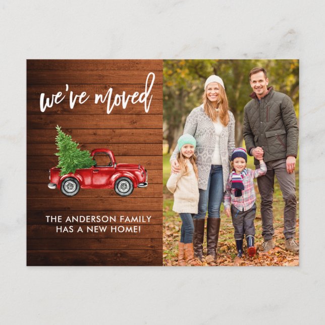 Cartão Postal Escritório de Escovas Endereço Russo Alterar Foto  (Frente)