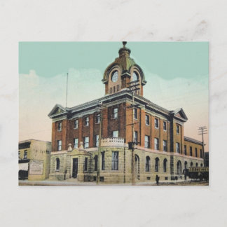 Cartão Postal Escritório Poste de 1907, Sault Ste Marie, Ont.