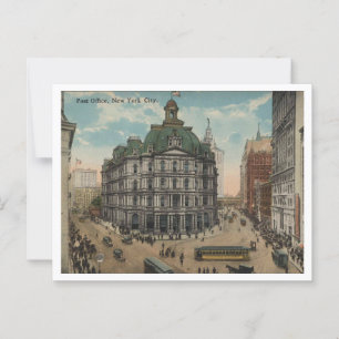 Cartão Postal Escritório poste, Nova Iorque Vintage inspirado