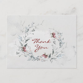 Cartão Postal Escritura Inspiradora Filipenses 1:3 Obrigado