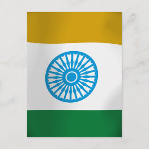 CARTÃO POSTAL ESCUDO INDIANO