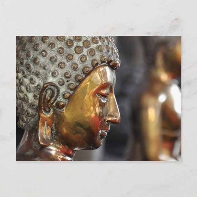 Cartão Postal Escultura budista (Frente)