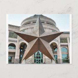 Cartão Postal Escultura de Estrela Gigante no Museu The Story of