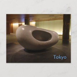 Cartão Postal Escultura de Tóquio