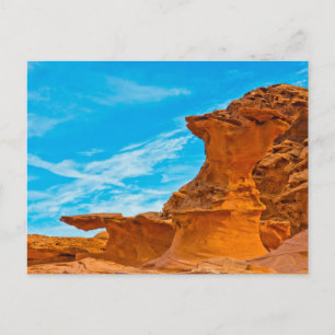 Cartão Postal Esculturas de Little Finland Red Rock
