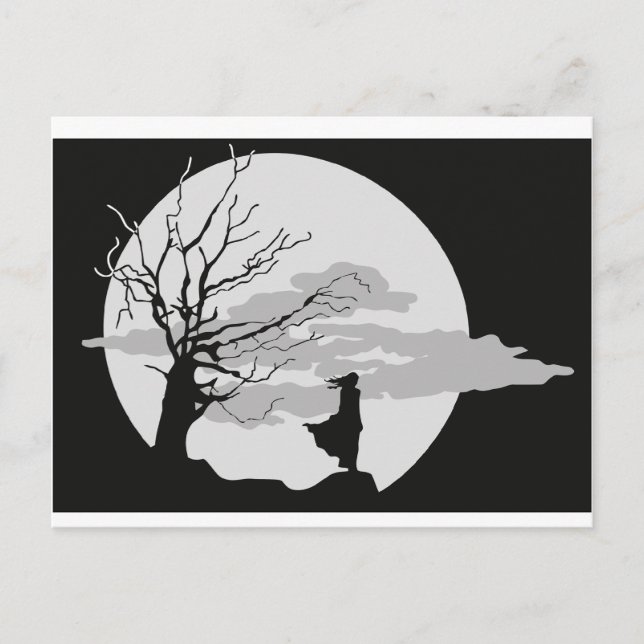 Cartão Postal escuridão (Frente)