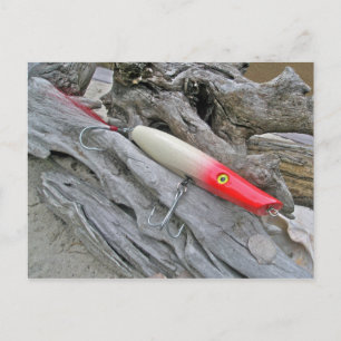 Cartão Postal Escuro de Pesca do Lápis AJS Original