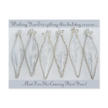 Esfera de Natal de vidro prateado em vinda