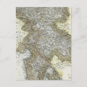 Cartão Postal Eslovênia, Croácia