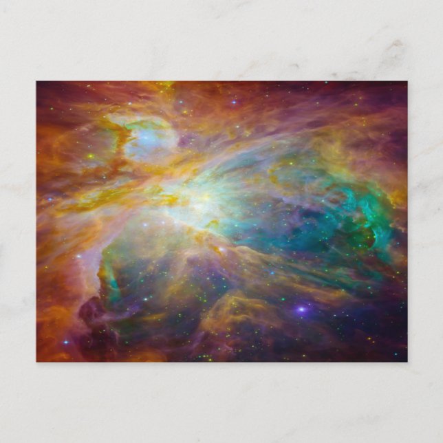 Cartão Postal Espaço - Caos em Orion (Frente)