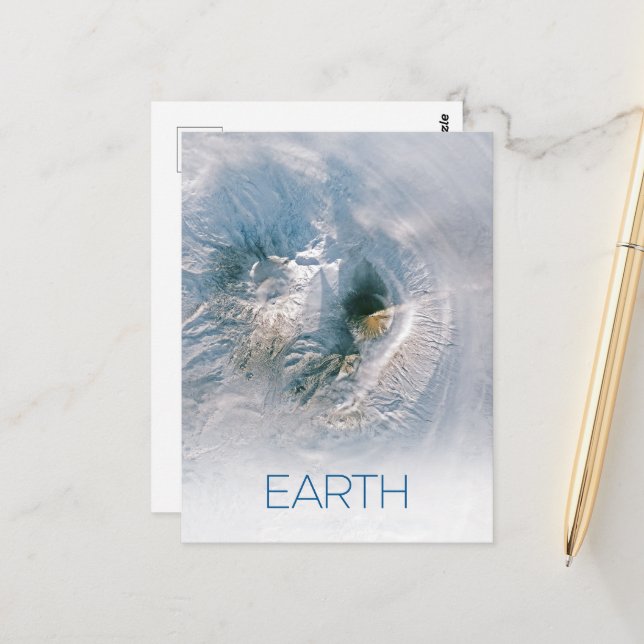 Cartão Postal Espaço Exterior, Cosmos, Sistema Solar, Planeta Te (Frente/Verso In Situ)