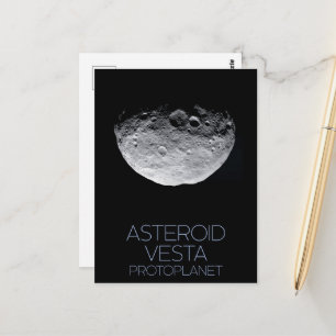Cartão Postal Espaço Exterior, Sistema Solar, Cinturão de Asteró