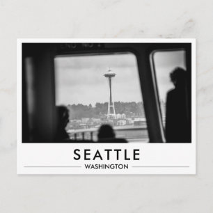 Cartão Postal Espaço Físico da Agulha de Seattle de Balsa