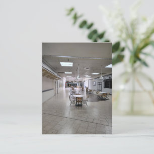 Cartão Postal Espaço Limiar Quase Abandonado Praça de Alimentaçã