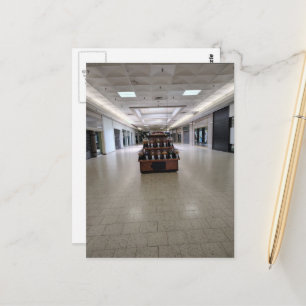 Cartão Postal Espaço Limiar Triste Shopping Abandonado Doce