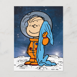 Cartão Postal ESPACO   Linus Astronauta