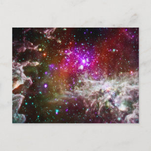 Cartão Postal Espaço - Nebulosa Pacman