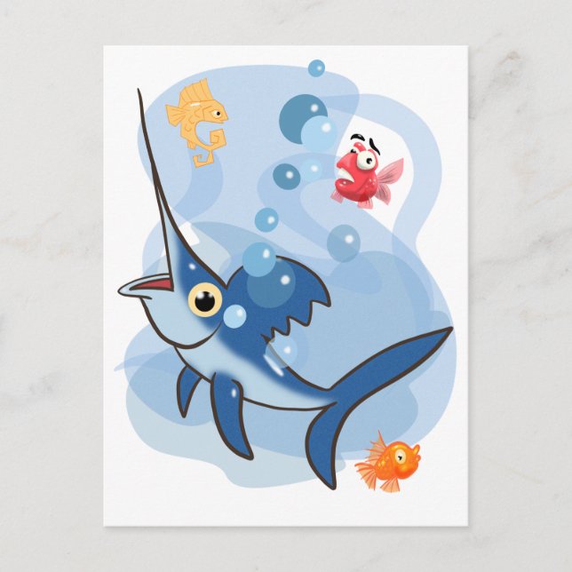 Cartão Postal Espadarte (Frente)