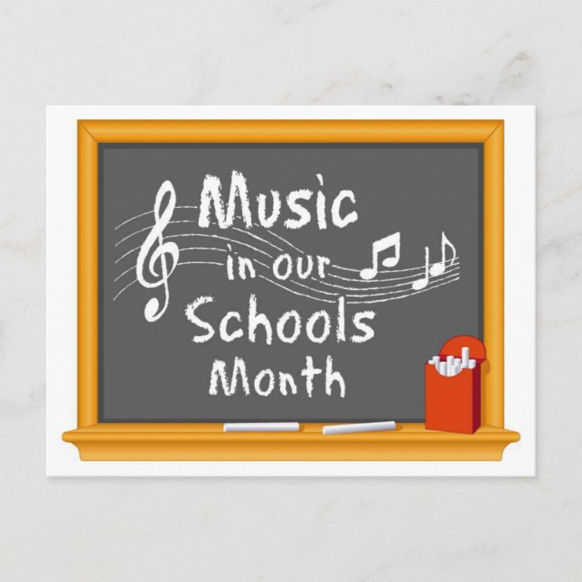 Cartão Postal Espalhe o Word Music Concert (Frente)