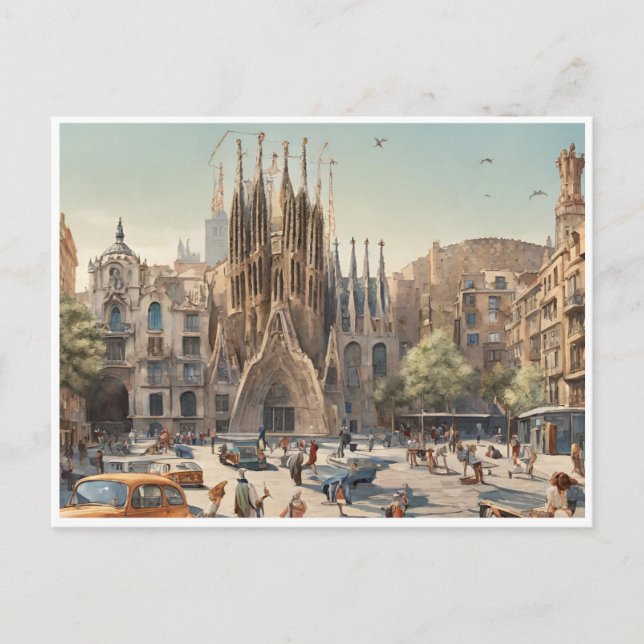 Cartão Postal Espanha (5) (Frente)