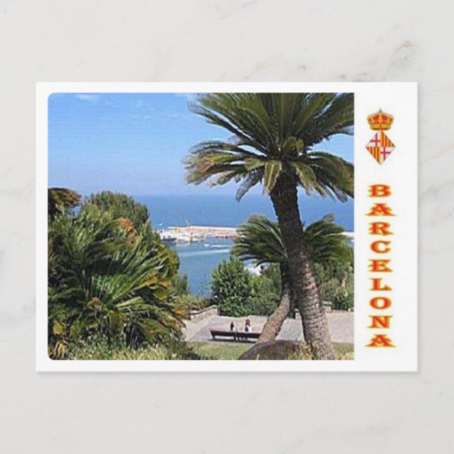 Cartão Postal Espanha - Barcelona - (Frente)