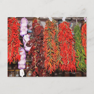 Cartão Postal Espanha, Catalunha, Barcelona, mercado La Bocaria