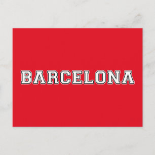 Cartão Postal Espanha de Barcelona