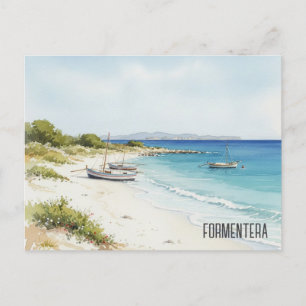 Cartão Postal Espanha Formentera