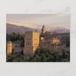 Cartão Postal Espanha, Granada, Andaluzia O Alhambra,