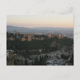 Cartão Postal Espanha Granada, Cartão-postal Alhambra