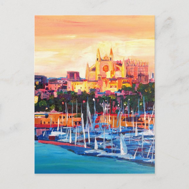 Cartão Postal Espanha Ilha Balear Palma De Maiorca (Frente)