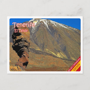Cartão Postal Espanha - Ilhas Canárias - Tenerife -