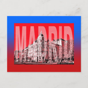 Cartão Postal espanha madri