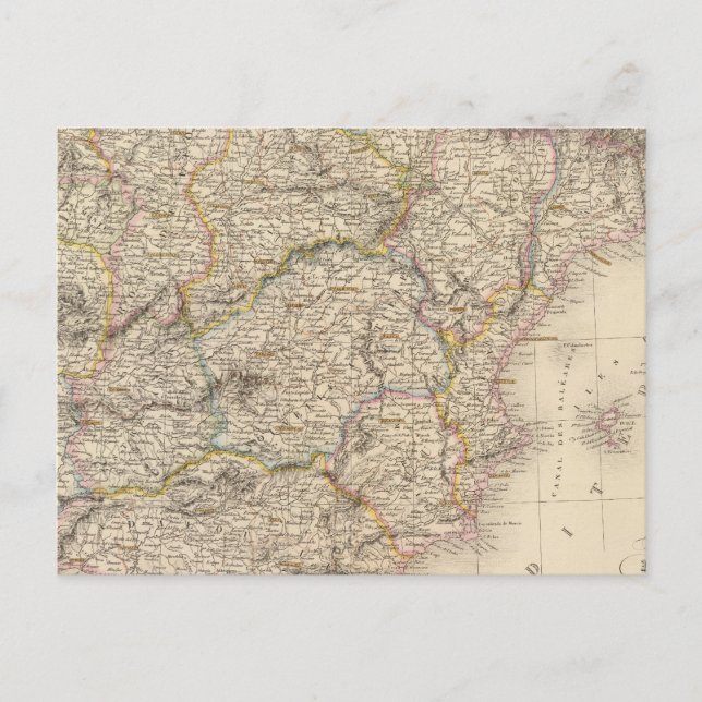 Cartão Postal Espanha, Portugal 10 (Frente)