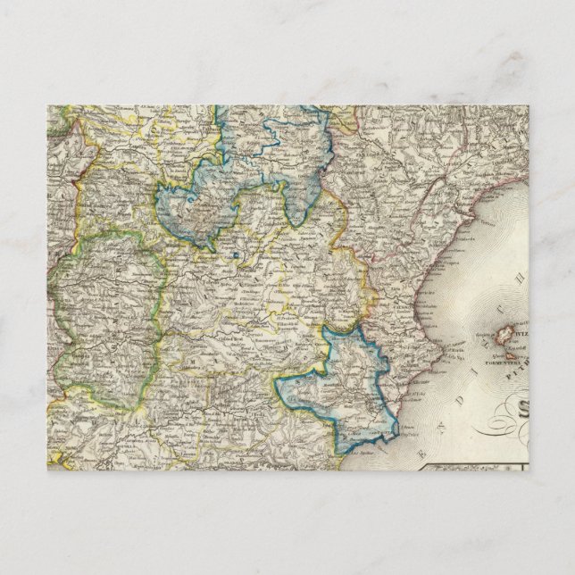 Cartão Postal Espanha, Portugal 5 (Frente)