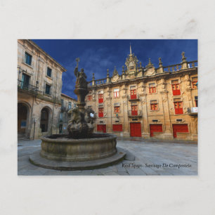 Cartão Postal Espanha Real - Santiago De Compostela