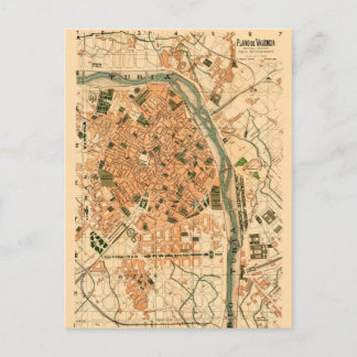 Cartão Postal Espanha Valencia 1904