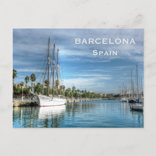 Cartão Postal Espanha Viagens vintage Turismo Adicionar (Frente)