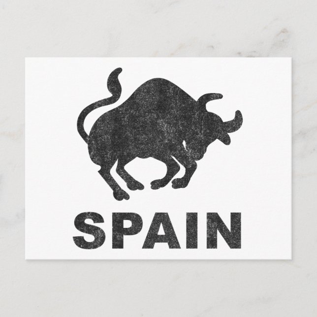 Cartão Postal Espanha Vintage (Frente)