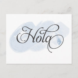Cartão Postal Espanhol - Hola