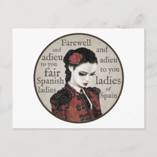 Cartão Postal Espanhol - Senhoras