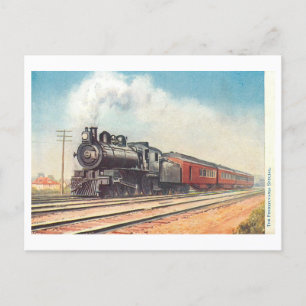 Cartão postal especial de trem Vintage Pensilvânia