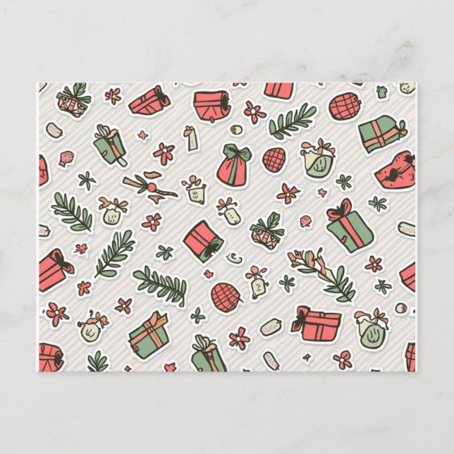 cartão postal especial para o natal (Frente)