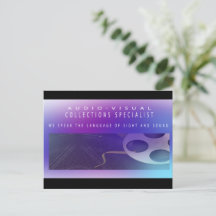 Especialista Em Coleções De Áudio Visual E Multimí