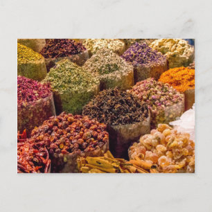 Cartão Postal Especiarias do Médio Oriente