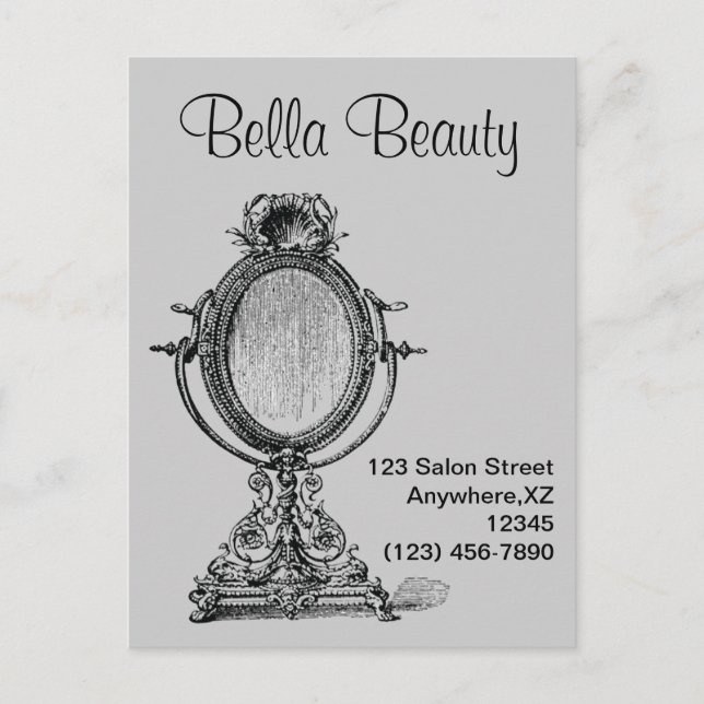 Cartão Postal Espelho Antigo (Frente)