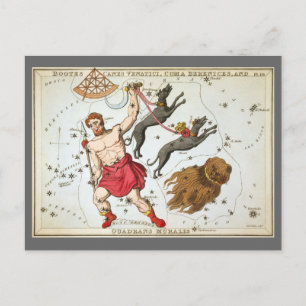 Cartão Postal Espelho da Urânia, Mapa Celestial da Astronomia Vi